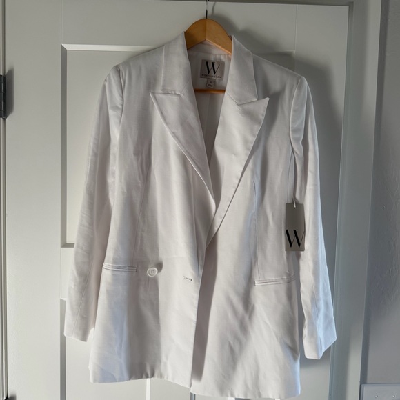 Worthington Elegant White Women's Blazer - Picture 10 of 15